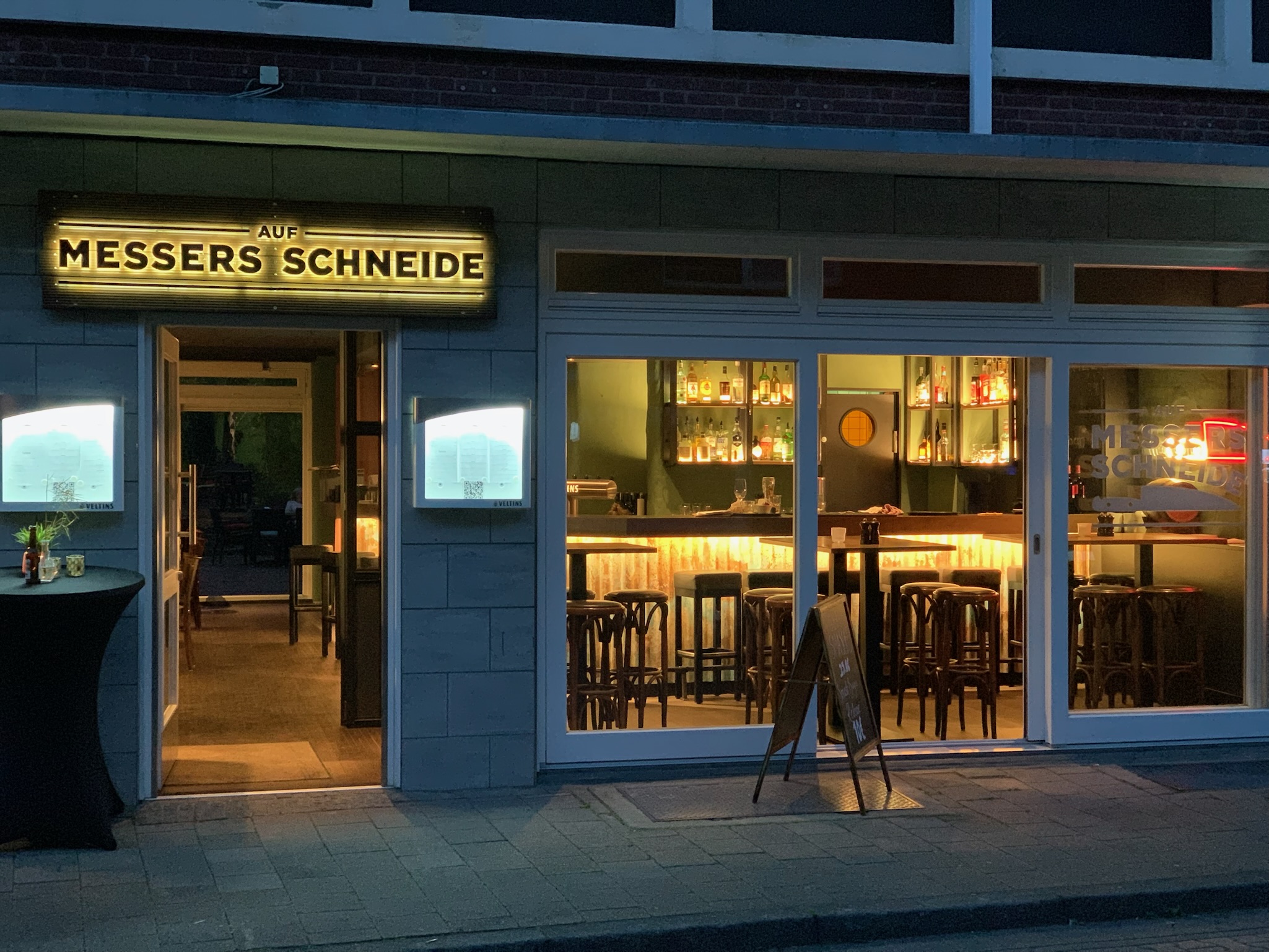 Gemütliches Restaurant-Interieur